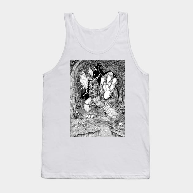 The Jabberwock Tank Top by SquareDog